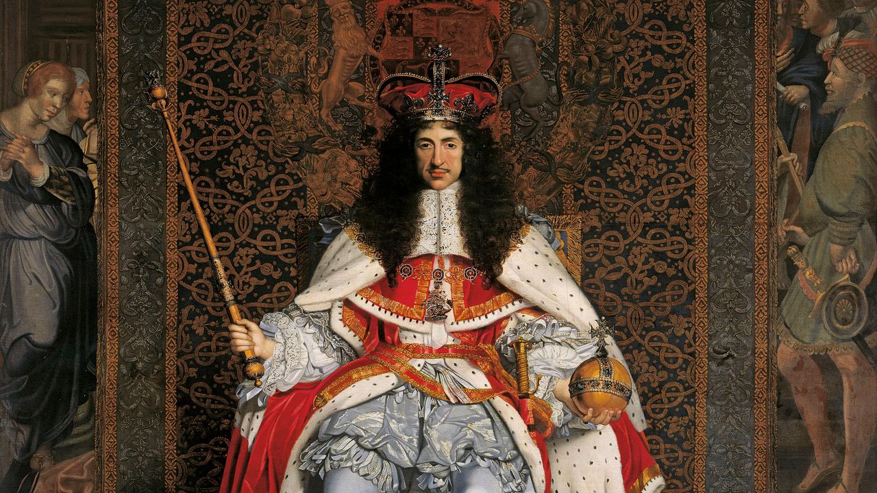 Charles II ruled for 25 years.
