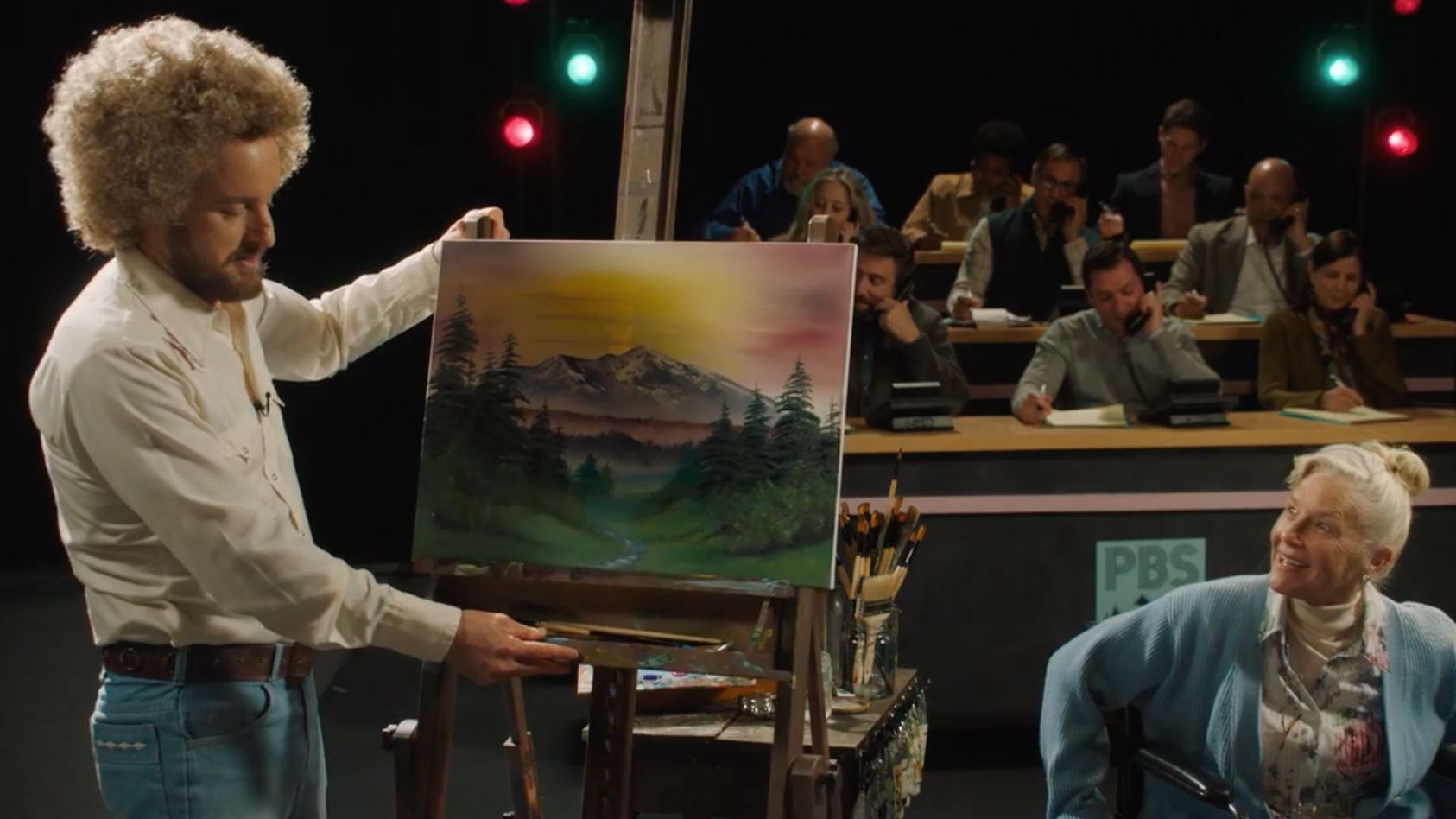 Paint' review: Owen Wilson plays a Bob Ross-type artist, in what