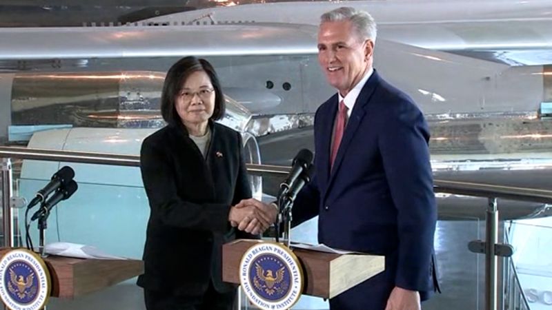 Watch: Chinese social media reacts to Taiwan’s president meeting McCarthy | CNN
