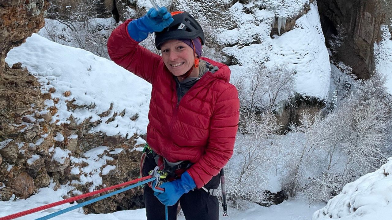 Meg O'Neill died after pushing a fellow climber out of the way of falling ice. 