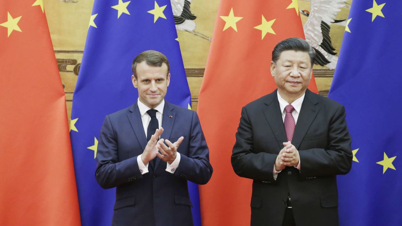 XI JINPING MACRON