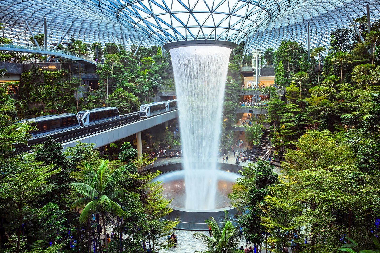 Singapore Changi Airport Terminal 3 - Walking Tour - Covid Times (4K UHD) 