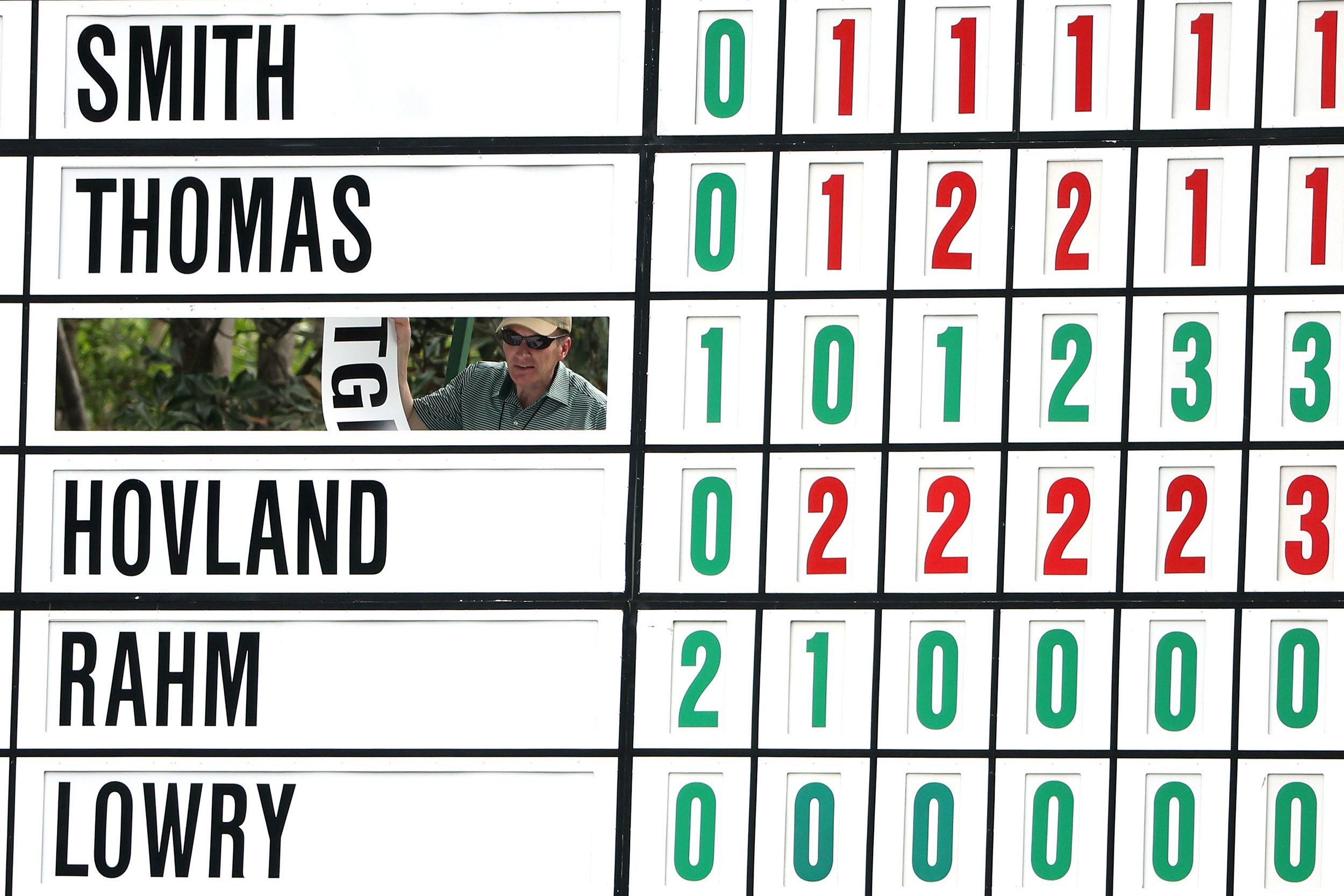 Masters leaderboard: Play suspended as huge tree falls to the ground in  scary scene, Golf, Sport