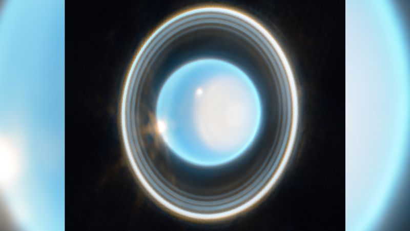 See Uranus’ rings in stunning new image from the Webb telescope