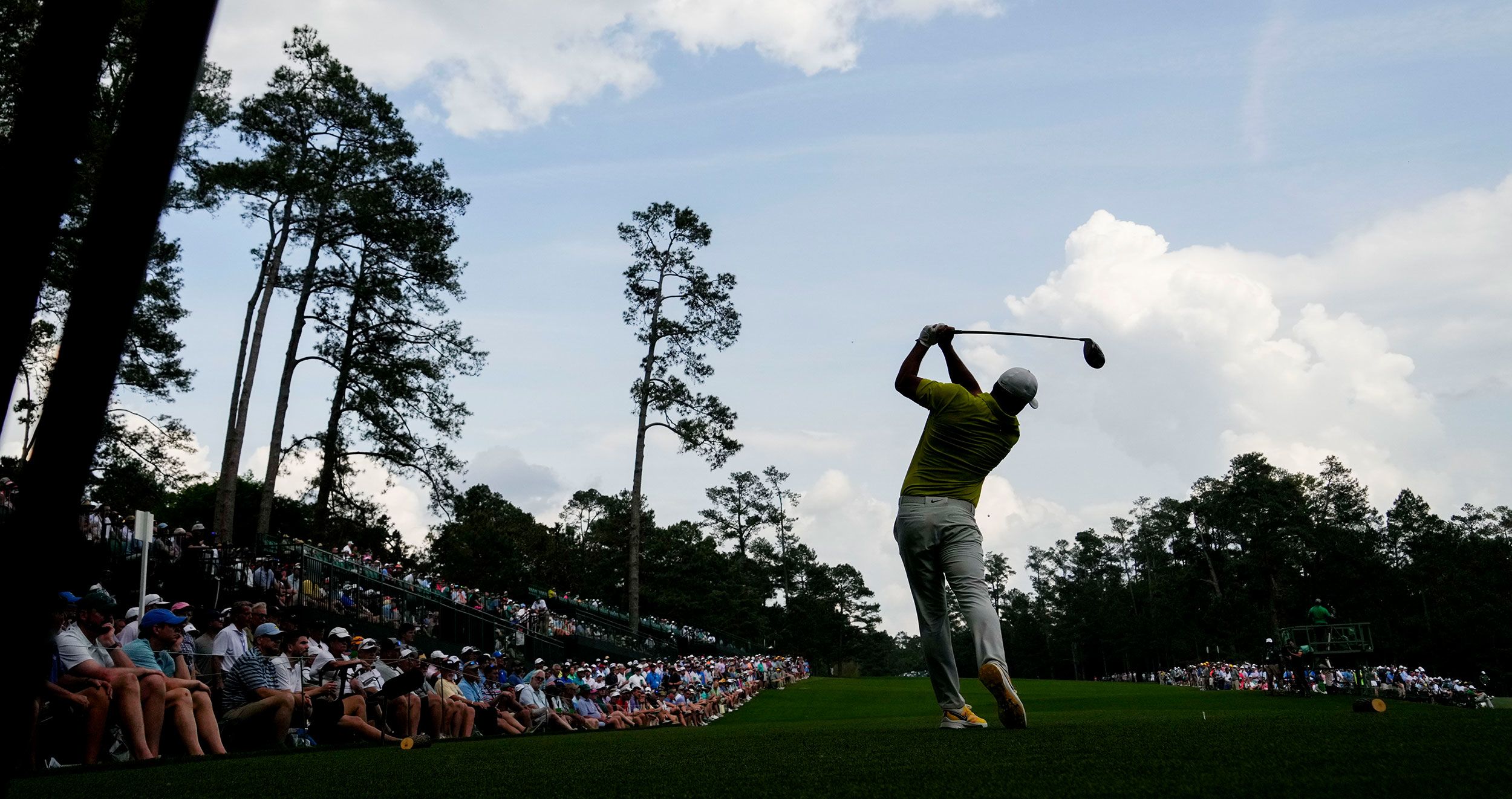 The Masters: Tiger Woods endures 'constant' pain during turbulent first  round