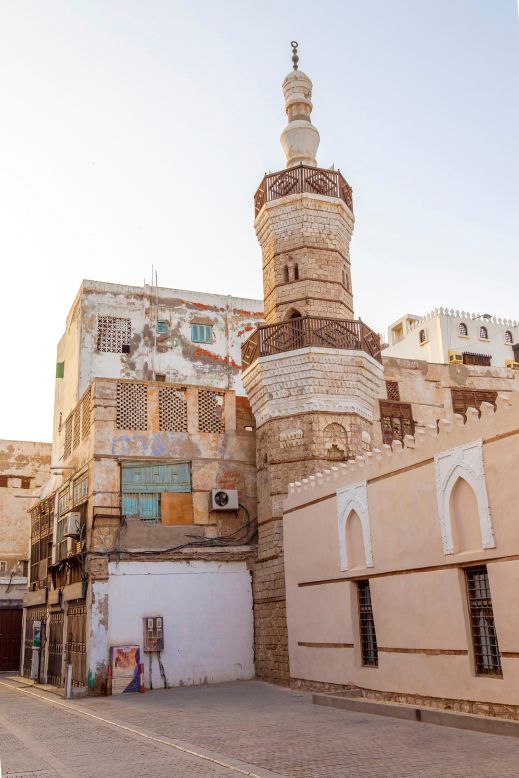 <strong>Al Shafi'i Mosque:</strong> The oldest mosque in Jeddah, this is one of Al-Balad's best known tourist attractions.