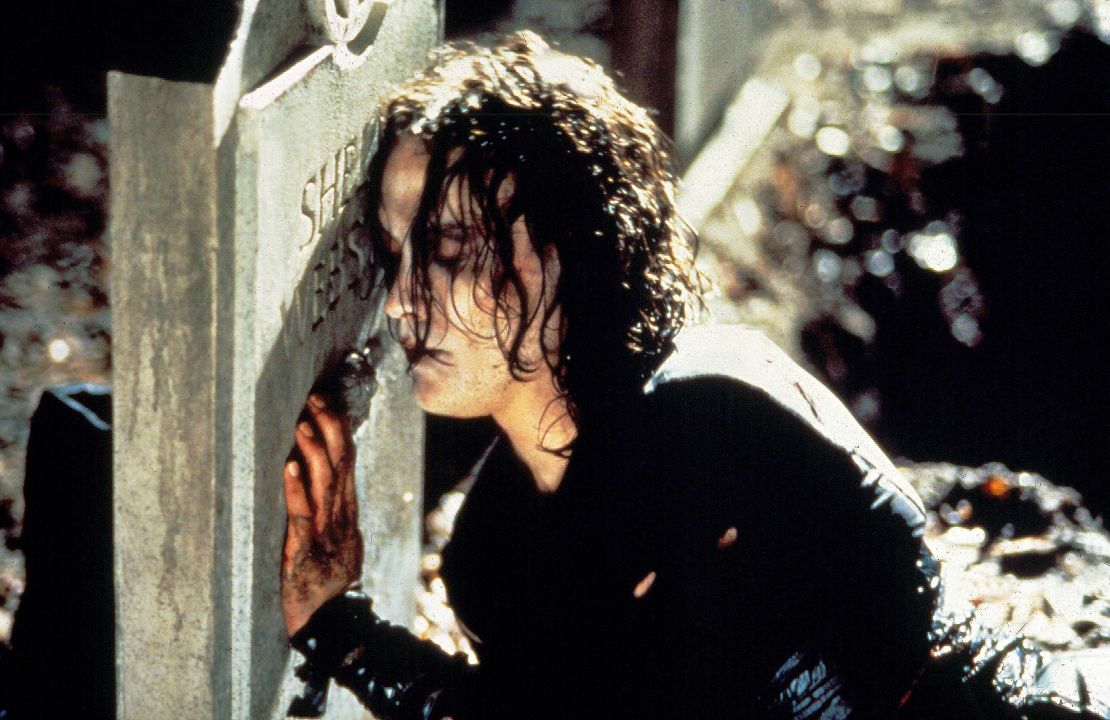 Brandon Lee in 'The Crow.'