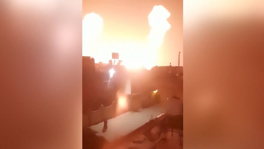 gaza explosion