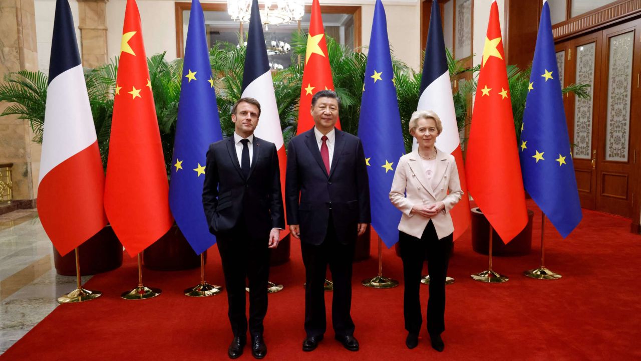 Amanpour Macron visits China