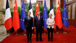 Amanpour Macron visits China