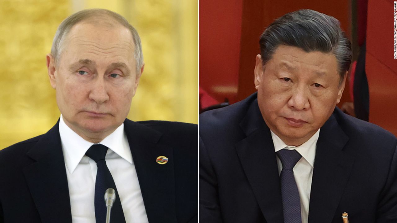 Vladimir Putin Xi Jinping SPLIT RESTRICTED