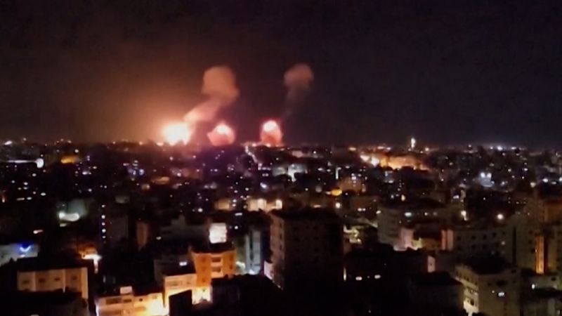 Israel launches strikes in Lebanon and Gaza after rockets fired across border | CNN