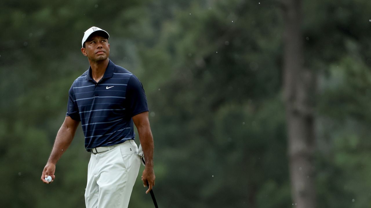 For the first time as a professional, Tiger Woods could miss a fight in Augusta. 