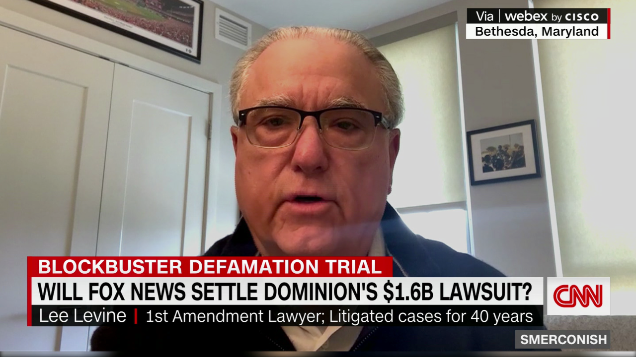 Veteran Lawyer ‘surprised Fox Hasnt Already Settled 16b Defamation Lawsuit Cnn Business 3965