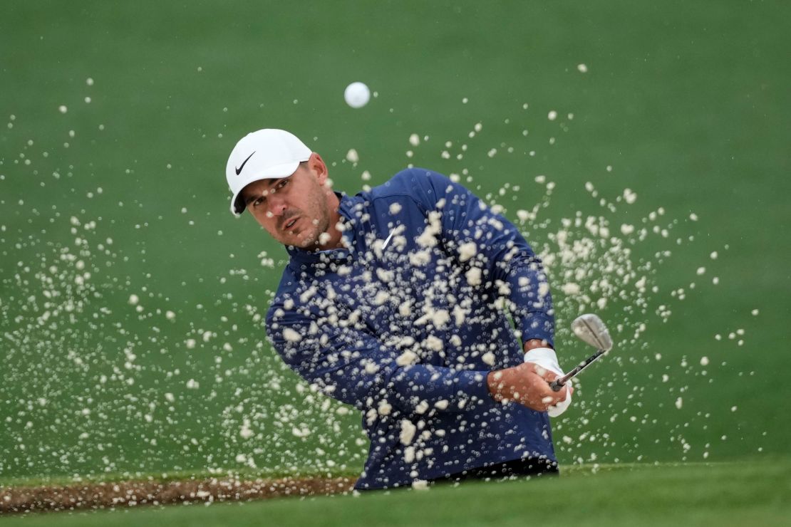 Koepka leads by four strokes heading into Sunday.
