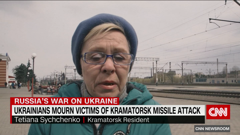 Ukrainians mark one year since deadly Kramatorsk station attack | CNN