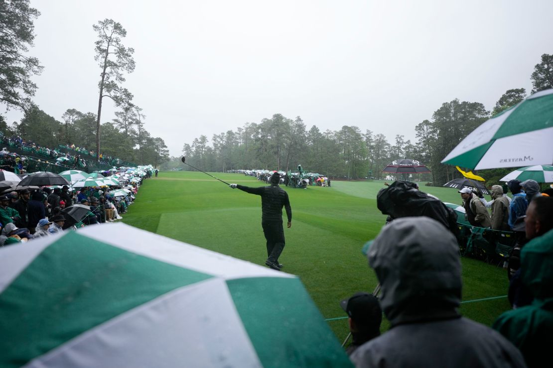 Tiger Woods has withdrawn from the Masters over a plantar fasciitis injury  : NPR