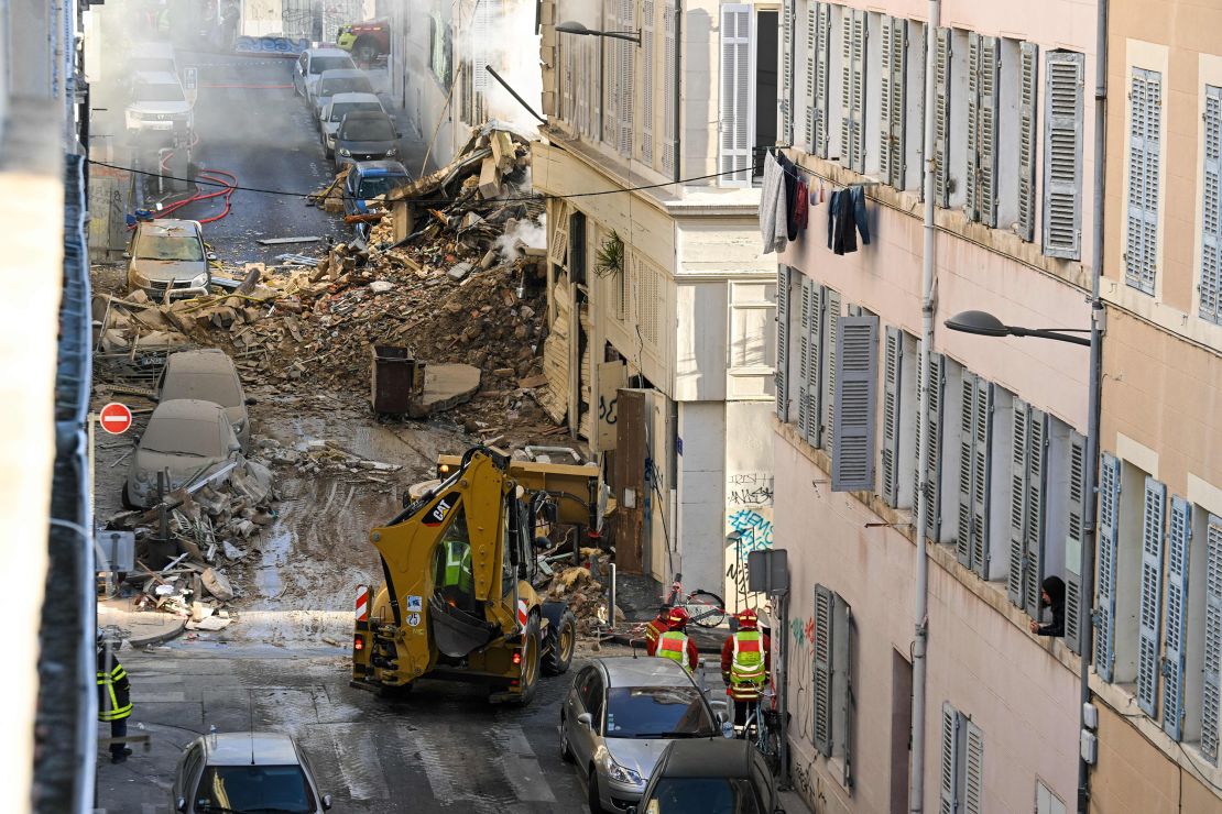 Up to 10 people remain trapped under the rubble.