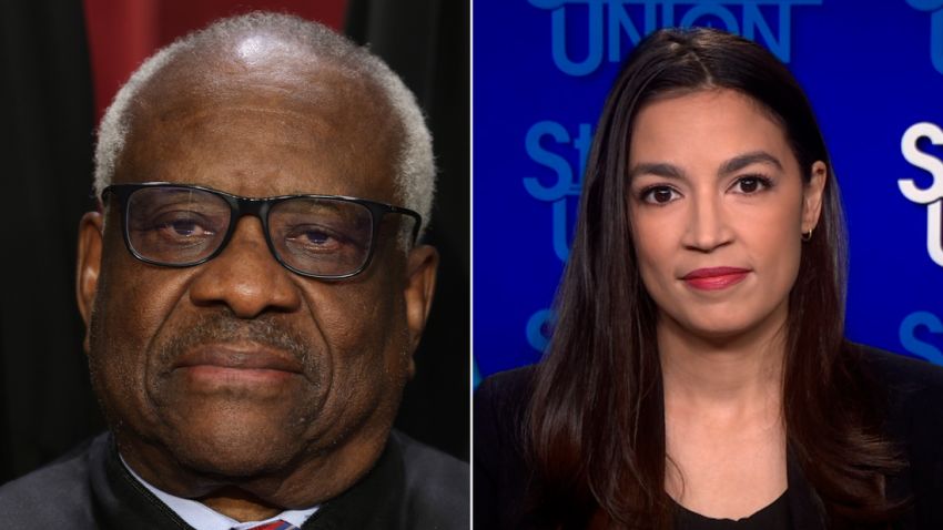 clarence thomas aoc split