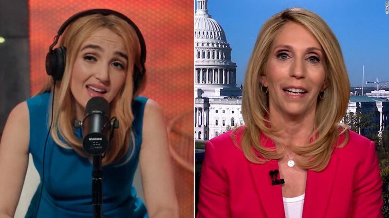 NextImg:Watch: Dana Bash reacts to 'SNL' skit's parody of her | CNN Business