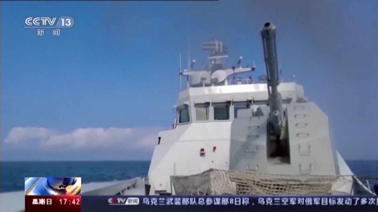 video thumbnail china military drills taiwan