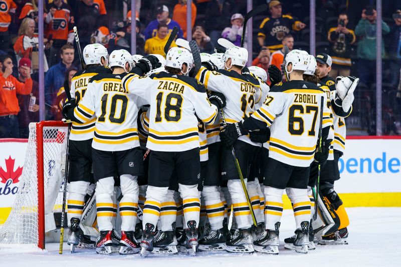 Boston Bruins break NHL record for most wins in a single season | CNN