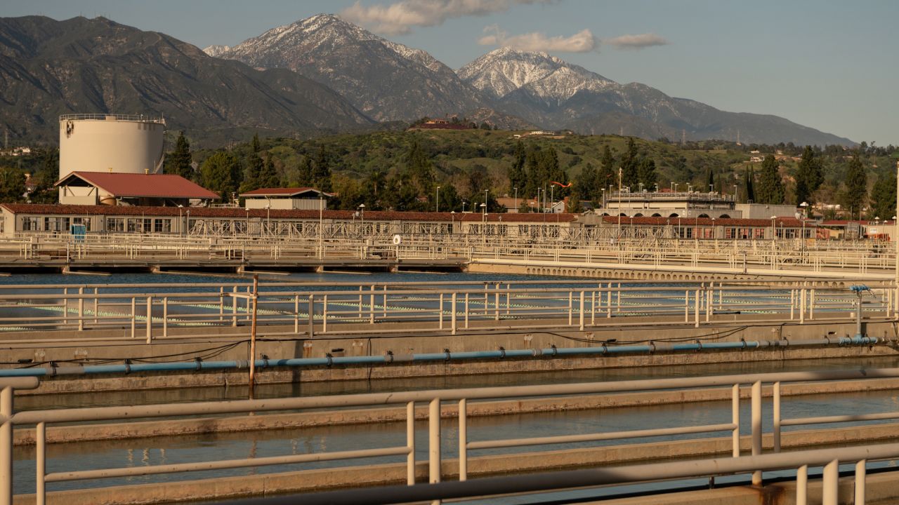 Water is treated at the Weymouth water treatment plant run by the Metropolitan Water District of Southern California, which serves Los Angeles. Weymouth treats water from the Colorado River and from Northern California.