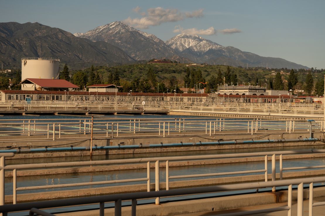 Water is treated at the Weymouth water treatment plant run by the Metropolitan Water District of Southern California, which serves Los Angeles. Weymouth treats water from the Colorado River and from Northern California.