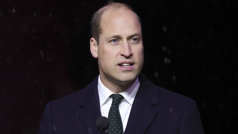Prince William wants to see ‘end to the fighting’ in Gaza ‘as soon as possible’