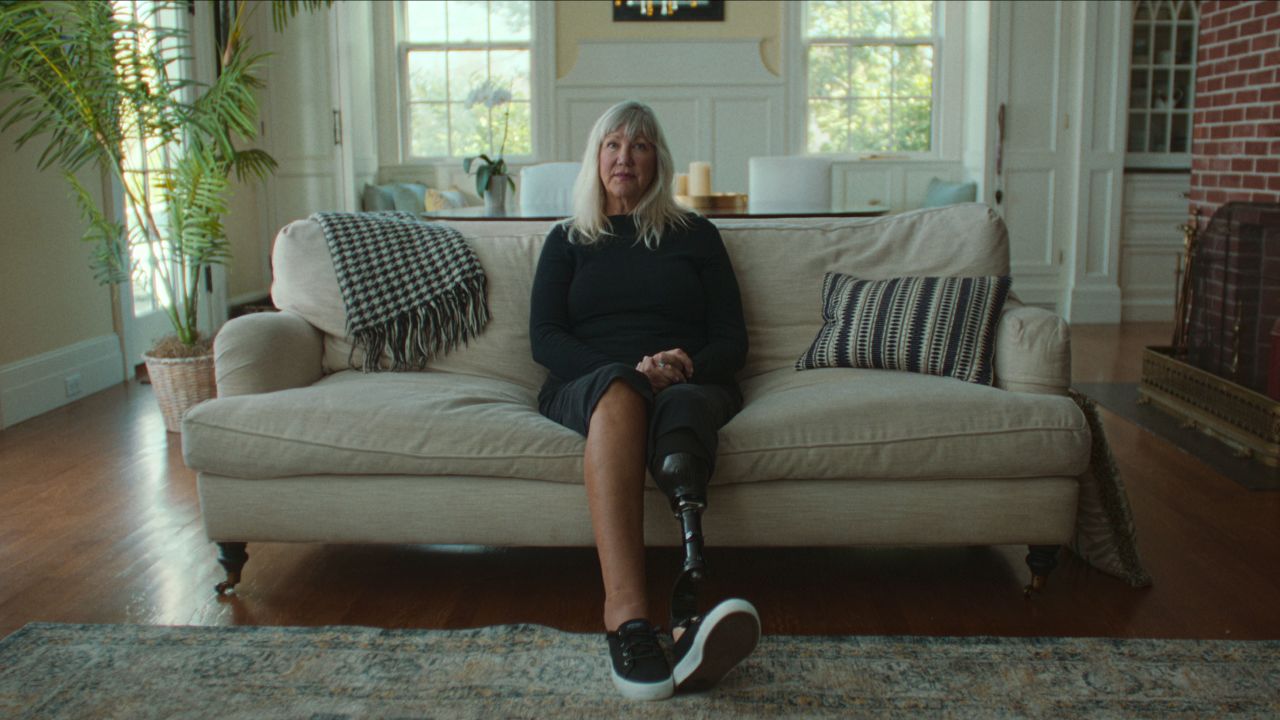 Karen McWatters in "American Manhunt: The Boston Marathon Bombing."