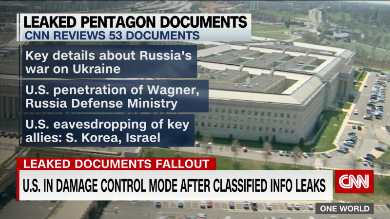 Investigations Of Leaked Pentagon Documents Take Shape As DOJ Probes ...