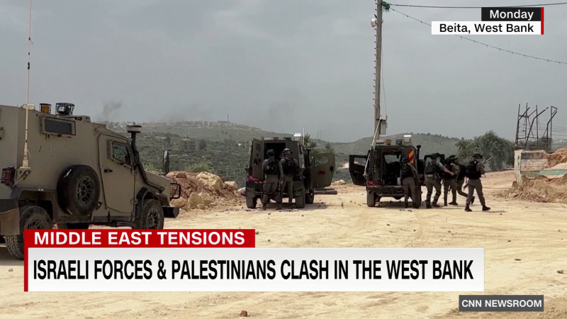 Israeli forces and Palestinians clash in West Bank | CNN