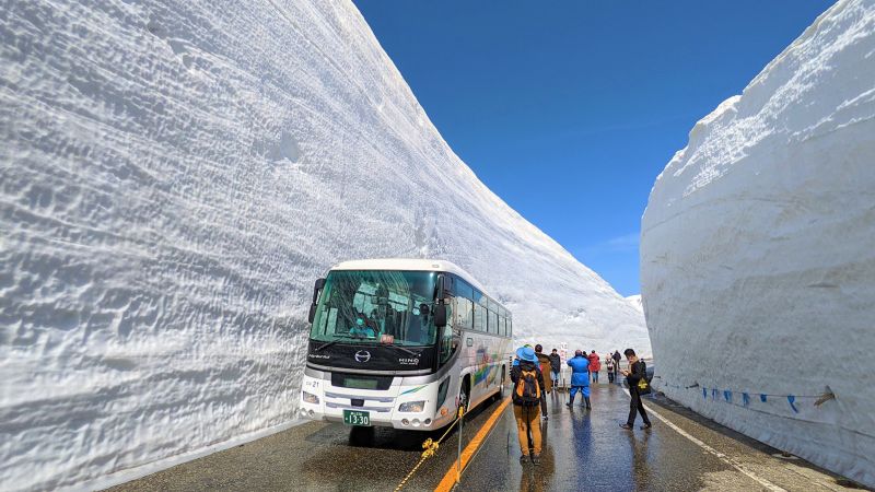 On the ‘rooftop of Japan,’ a stunning 20-meter-deep snow corridor reopens to visitors | CNN