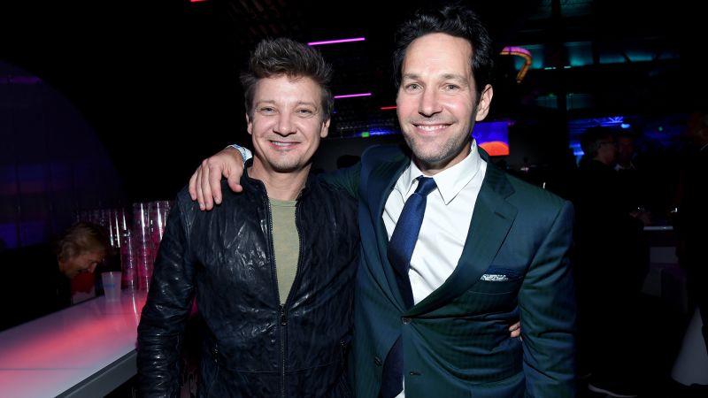 Jeremy Renner got a hilarious fake Cameo from Paul Rudd after snow plow accident | CNN