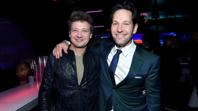 NextImg:Jeremy Renner got a hilarious fake Cameo from Paul Rudd after snow plow accident | CNN