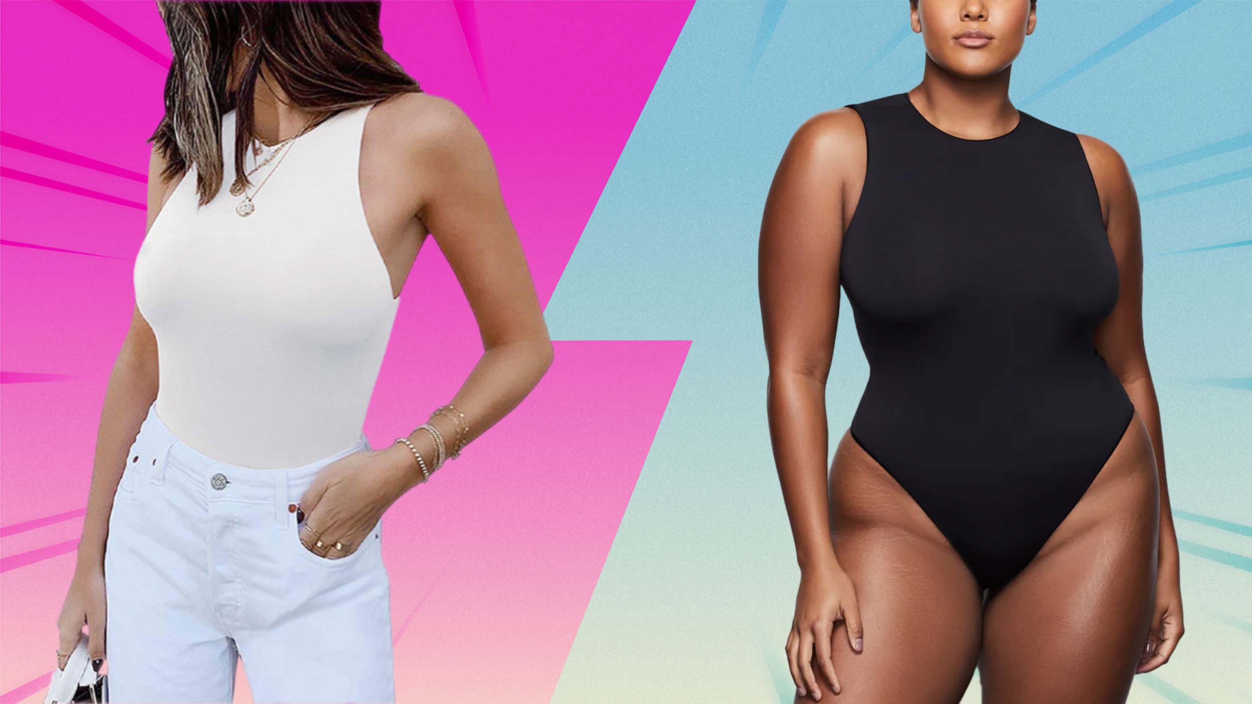 Skims vs. : We put these 2 bodysuits to the test