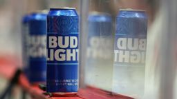 Bud Light beer cans FILE RESTRICTED