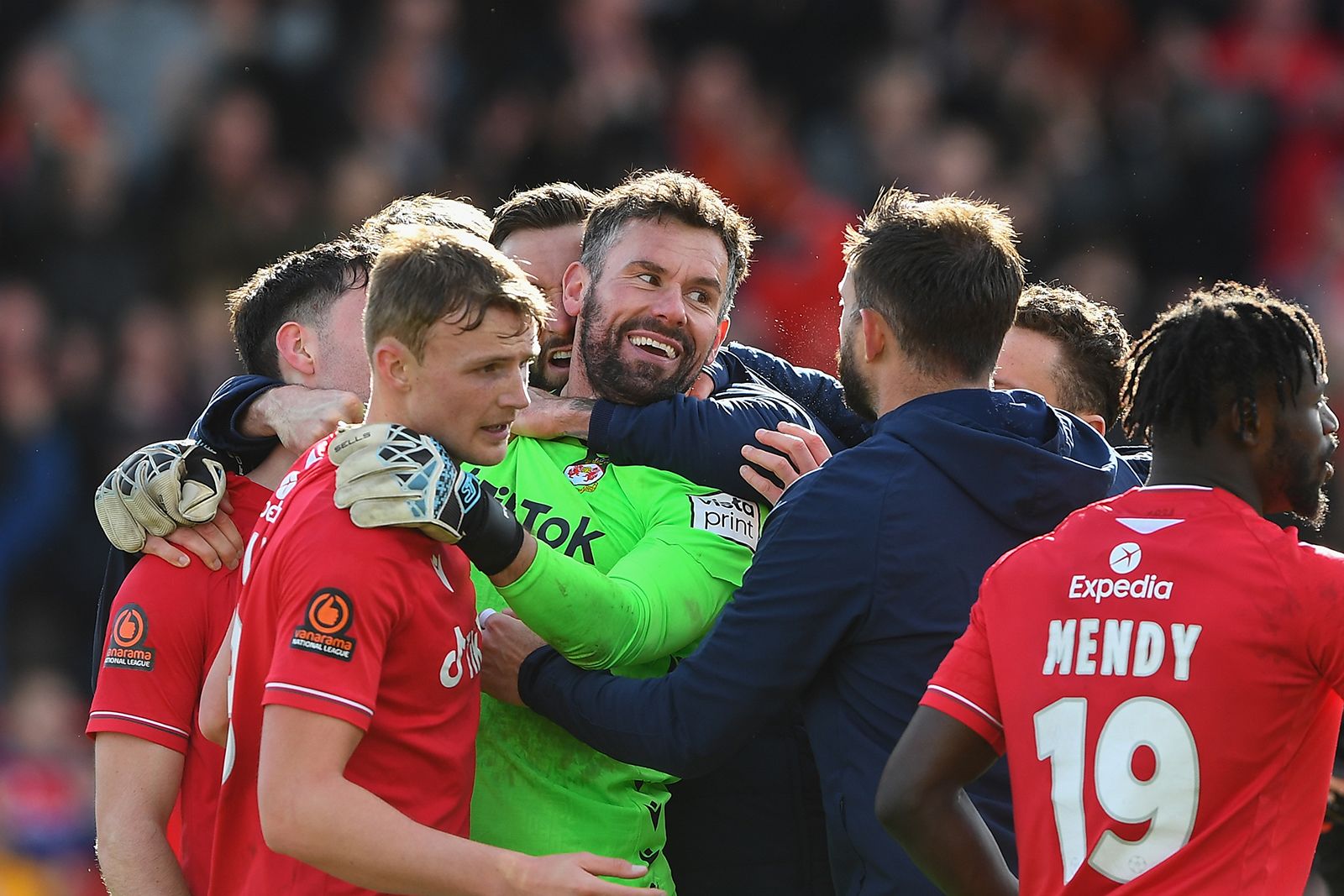 Notts County are as box office as Wrexham! Ryan Reynolds' wish comes true  as rivals join his club in promotion to League Two with penalty shootout  win in play-off final