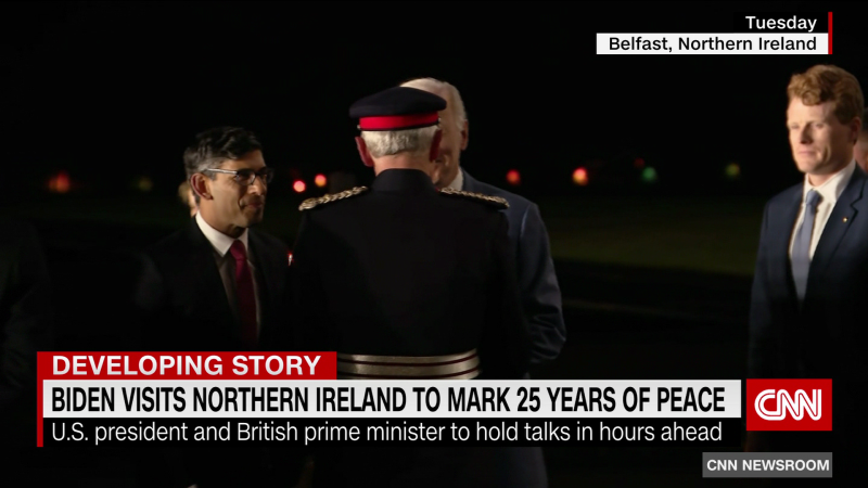 Biden visits Northern Ireland to mark 25 years of the Good Friday Agreement | CNN