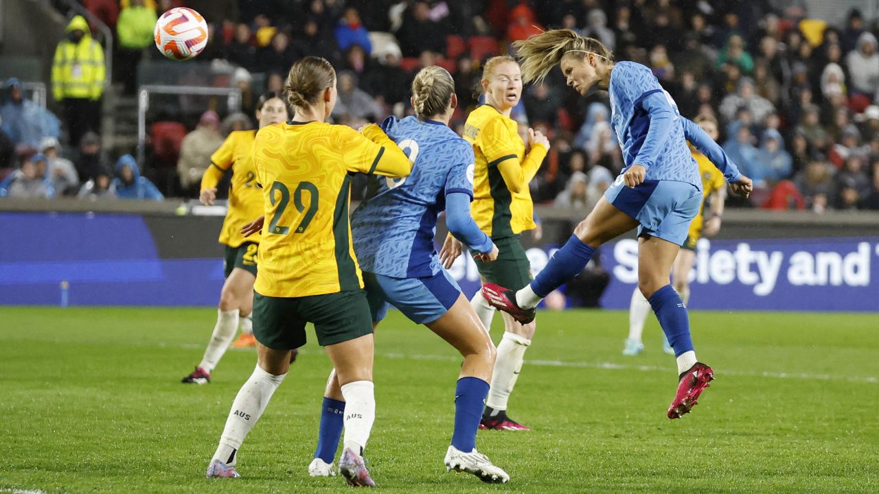 Australia secured an impressive 2-0 win over England.