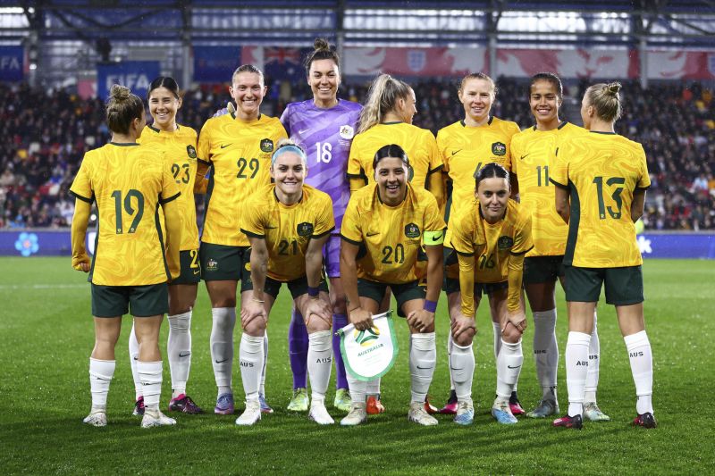 australia womens football shirt