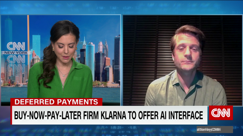 Klarna’s CEO on competition from Apple and harnessing ChatGPT | CNN Business
