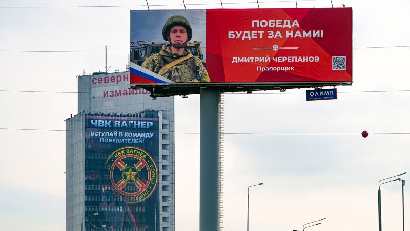 NextImg:Leaked US military document reveals Russia's Wagner mercenary group tried to buy weapons from NATO member | CNN Politics