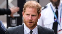 LONDON, UNITED KINGDOM - MARCH 30: Prince Harry, Duke of Sussex, arrives at the High Court to attend the fourth day of the preliminary hearing in a privacy case against Associated Newspapers, the publisher of the Daily Mail, over alleged phone-tapping and privacy breaches in London, United Kingdom on March 30, 2023. (Photo by Wiktor Szymanowicz/Anadolu Agency via Getty Images)