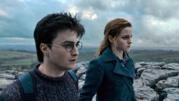 HARRY POTTER AND THE DEATHLY HALLOWS: PART 1, from left: Daniel Radcliffe, Emma Watson, 2010. ©2010 Warner Bros. Ent. Harry Potter publishing rights ©J.K.R. Harry Potter characters, names and related indicia are trademarks of and ©Warner Bros. Ent. All rights reserved./Courtesy Everett Collection