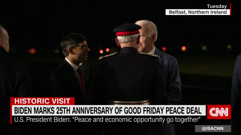 Biden makes historic visit to Northern Ireland and Ireland | CNN