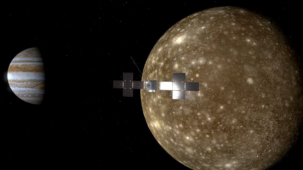 Sultys gali ištirti, kodėl kiekvieno mėnulio paviršius skiriasi, pavyzdžiui, Callisto.