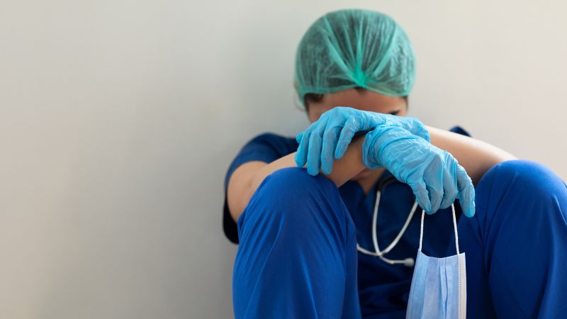 About 100,000 nurses left the workforce due to pandemic-related burnout and stress, survey finds