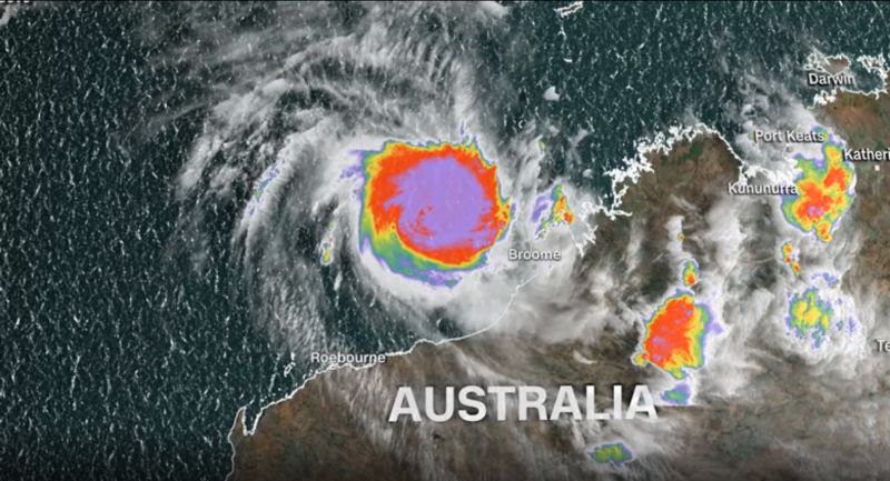 Cyclone Ilsa Rapidly Intensifies As It Approaches Landfall In Western ...