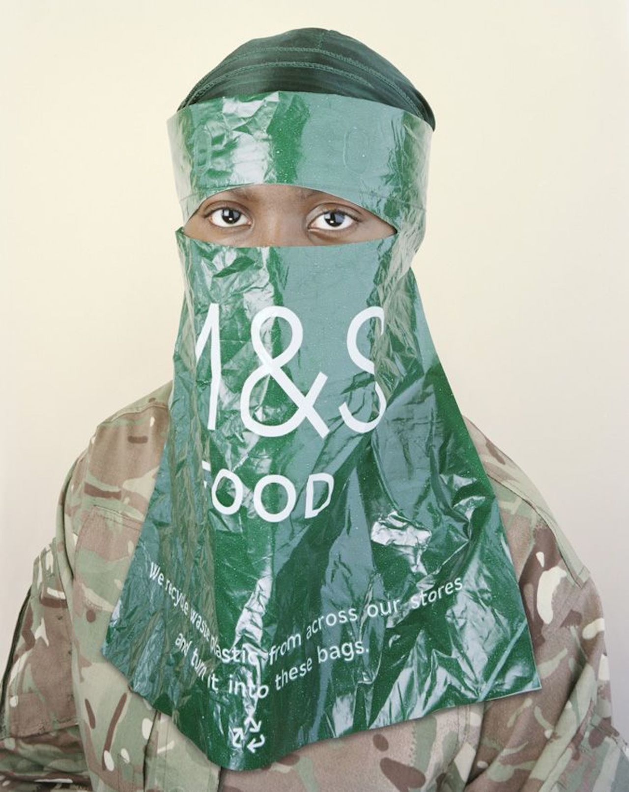 A portrait from Edgar Martins' winning series "Our War."